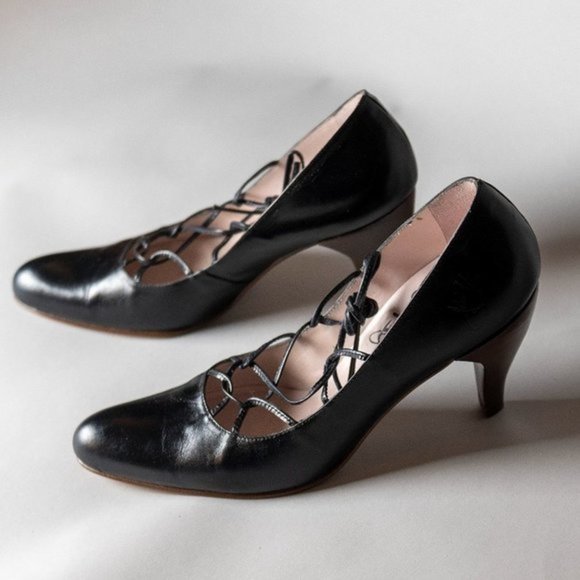 John Fluevog | TEAPOTS DARJEELING | Black Militare |‎ Size 10 - Picture 3 of 7